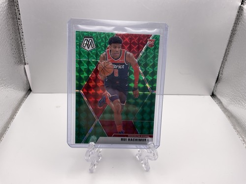 2019-20 Panini Mosaic - Rookies Rui Hachimura #231 Green Prizm (RC)