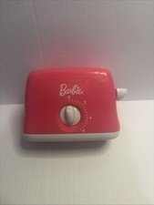 Barbie Kitchen Toaster Playset Pink With Timer/ Working