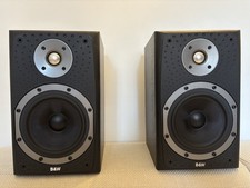 B&W DM 303 Bookshelf Speakers Pair , Black, m...