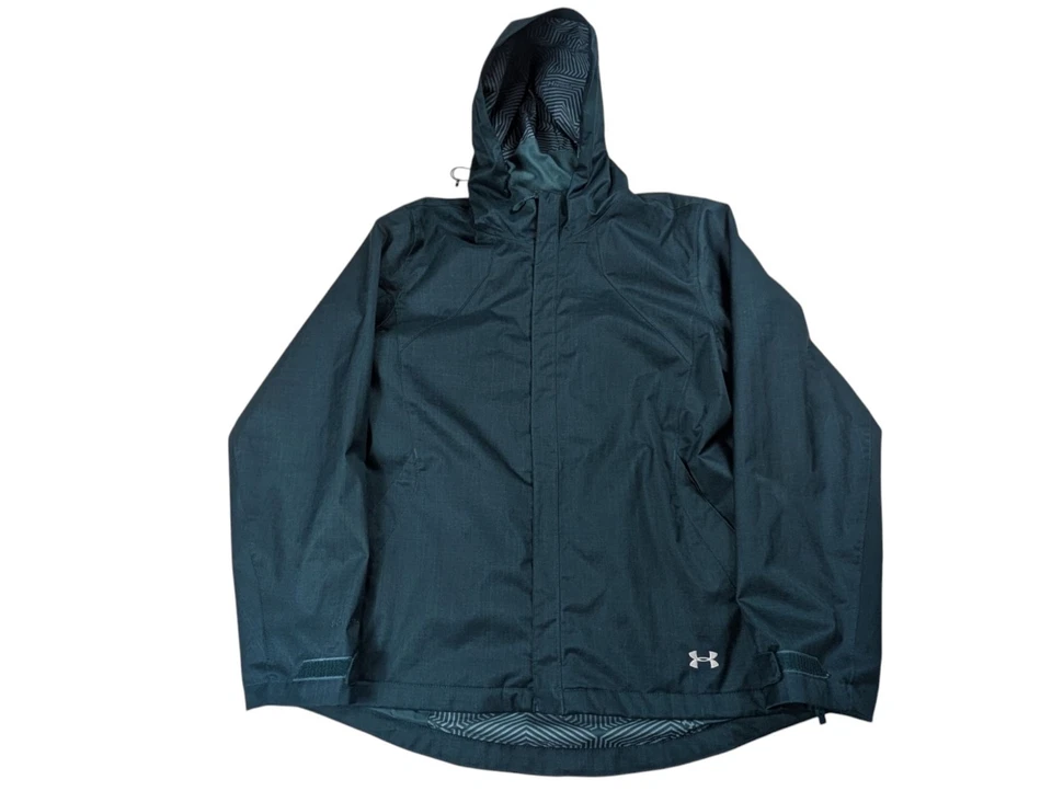 Chaqueta Under Armour Storm Sienna 3 en 1 para mujer grande Coldgear infrarrojo verde azulado Foto 2 de 4