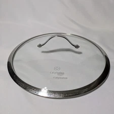 Calphalon Tempered Glass Replacement LID ONLY Inside Rim 11 3/4" Outside 12 1/4"