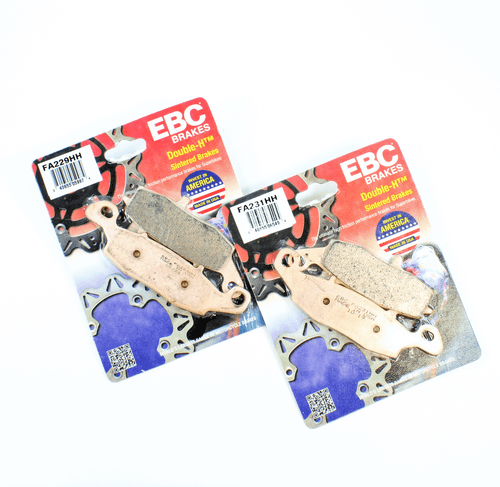 EBC HH Sintered Brake Pad Set for 2002-2012 Suzuki DL 1000 V-STROM Front 2 Pair - Picture 2 of 2
