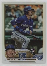 2023 Topps Series 2 Rainbow Foil Drew Waters #543 0vk0
