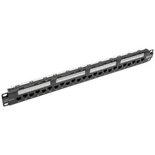 Tripp Lite N2520246A 24-Port Cat6a Patch Panel 1U Rack-Mount