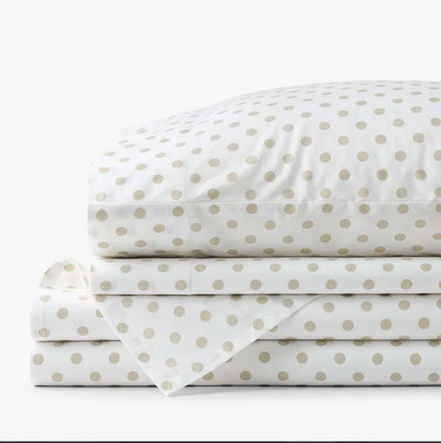 Company Cotton Isadora Classic Cool Cotton Percale Bed Sheet Set