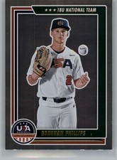 2022 Panini Stars and Stripes USA Baseball Retail Base or Holo Silver PFL