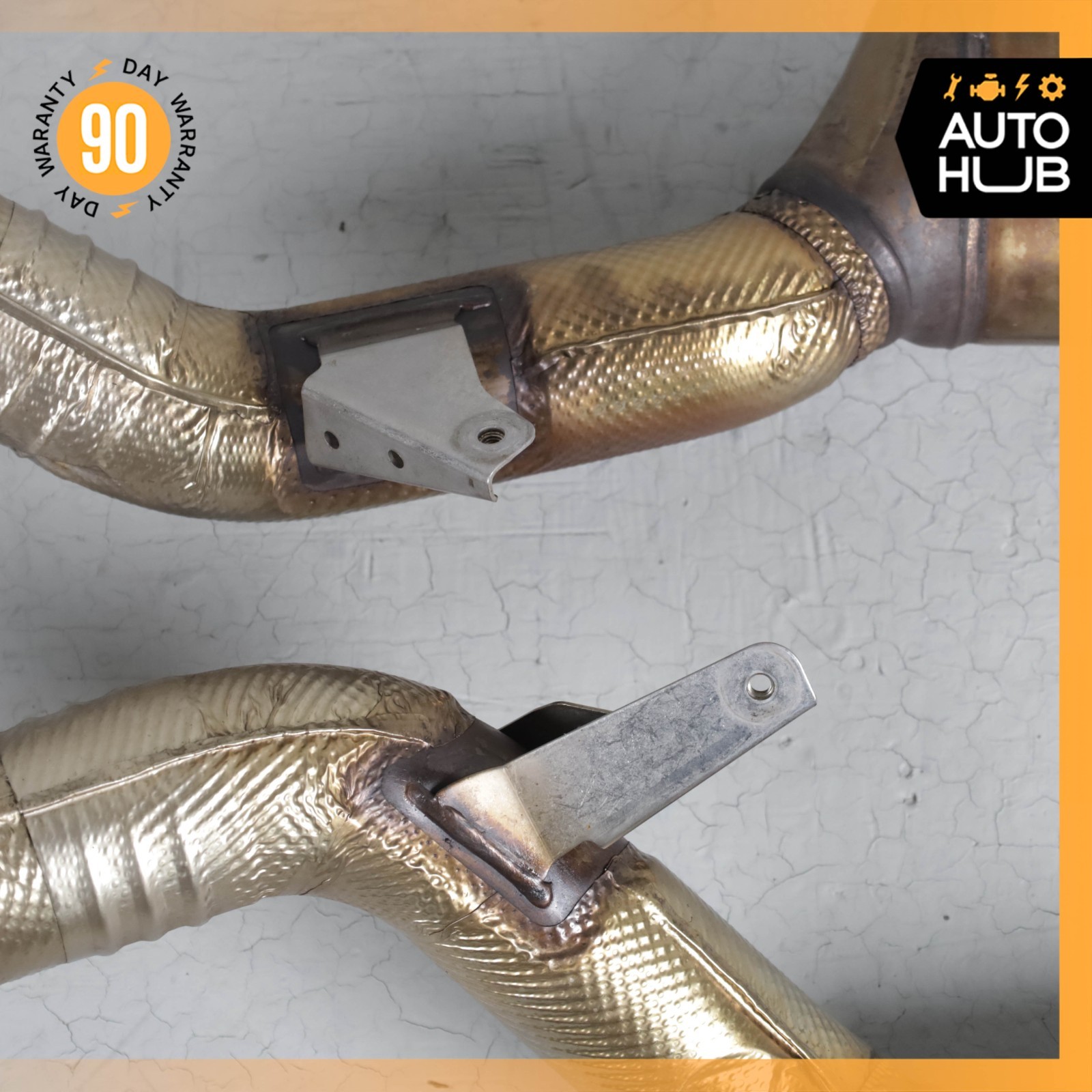 13-18 Bentley Continental GTC GT 4.0L V8 Exhaust Downpipe Set 3W0131705E OEM 55k