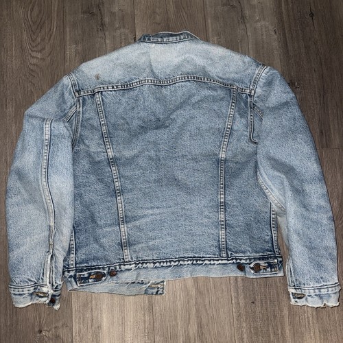 Vintage Levis 70506 0316 Blanket Lined Trucker Jacket Men's Size 42 Made in USA - Picture 7 of 8