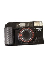 Canon Autoboy 35mm Point  Shoot Auto Focus Film Camera Black Built-in Flash