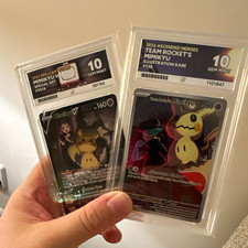 2x Mimikyu Pok�mon TCG ACE 10 Holo TG16 #238 and TG16 