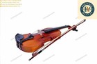 4/4 Full Size Violin, Pine Wood Spruce Top Combo (Hard Case, Bow,Rosin) Acoustic