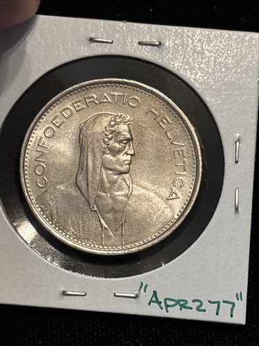 1974 Switzerland 5 Francs “apr277” - 第 24/24 張圖片
