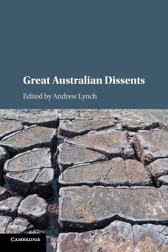 Great Australian Dissents by Andrew Lynch - 9781316611159