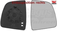 VAN Wezel 1638832 Spiegelglas FüR AußEnspiegel Rechts FüR Fiat FüR Opel