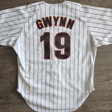 San Diego Padres Tony Gwynn Vintage Rawlings Authentic 1985-90 Home Jersey 44
