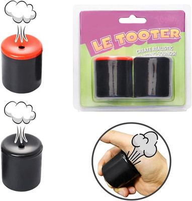 2Pcs Fart Machine Pooter Squeeze Rubber Break Hand Noise Maker Simulated Sounds