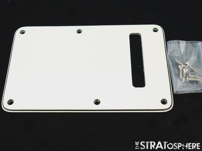 Fender Player II Stratocaster Series *TREMOLO COVER, Strat Back Cover, Parchment