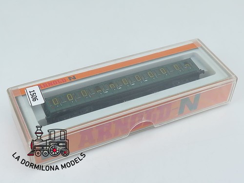 MG1506 Escala N ARNOLD 3394 Abteilwagen 3 Kl der K.P.E.V.- OVP - Imagen 12 de 13