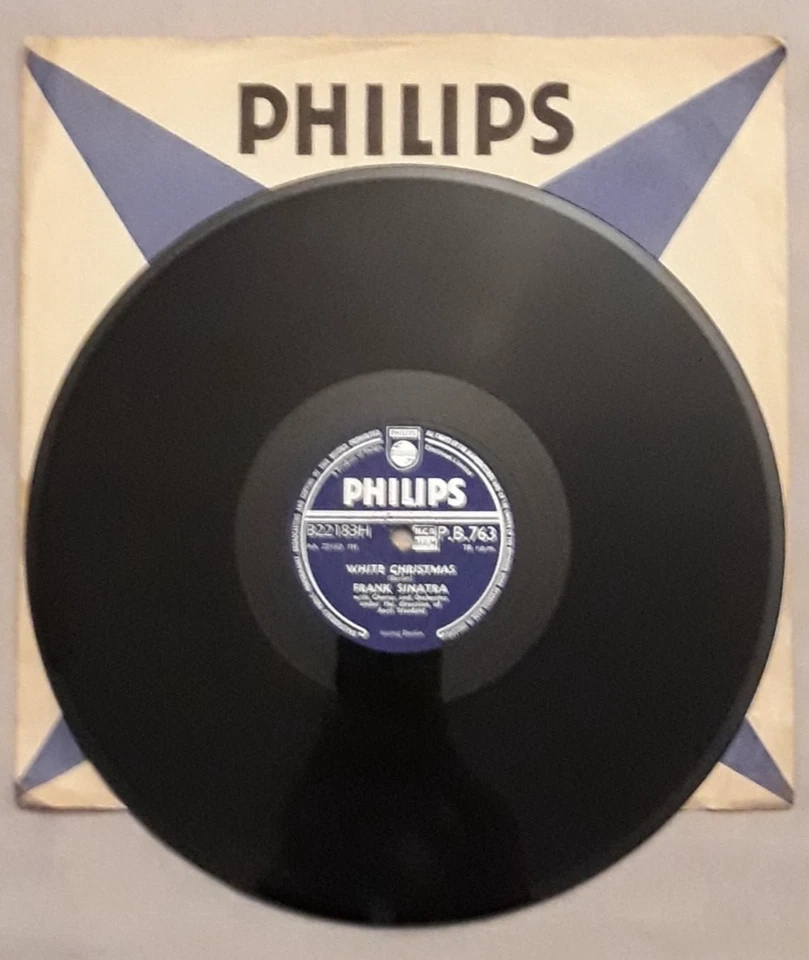 FRANK SINATRA White Christmas bw Christmas Dreaming 78rpm 1957 UK Philips Ex - Image 2 of 3