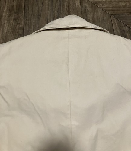 Vintage 60s Bantamac Mod Style Jacket Cotton Canvas Men’s Medium Belted - Picture 14 of 18