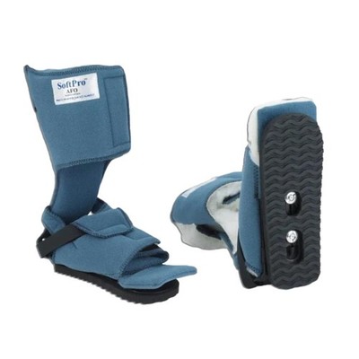 SOFTPRO Gait Trainer AFO Boot, Medium, Fleece