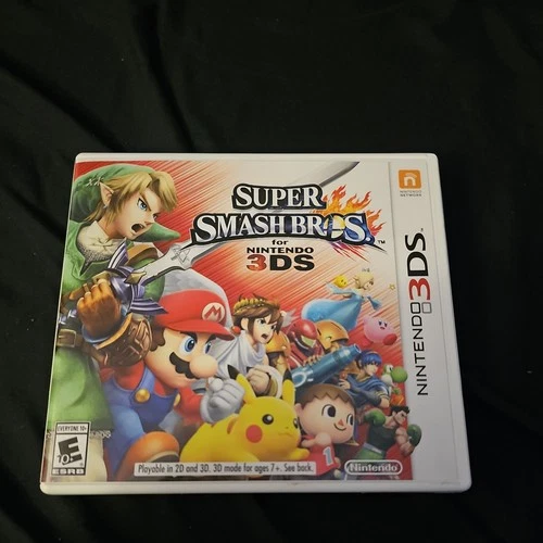 Super Smash Bros. for Nintendo 3DS (2014) CIB Complete w/ Case & Manual