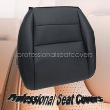 Passenger Bottom Replacement Leather Seat Cover Black For 2005 to 2008 Acura TL