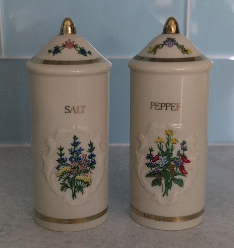 Shaker sale e pepe vintage The Lenox Spice Garden 1994 fine porcellana🧂 - Foto 14 di 14