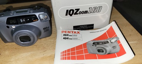 Pentax IQZoon 160 35MM Point and Shoot Camera Untested for PARTS or REPAIR READ - Picture 10 of 11