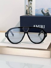 AMIRI Aviator Eyeglasses Black Acetate Frame ...