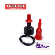 Sunoco Race Jugs FF1000, Kit Black Plastic Fastflo Jug Lid W/ Vehi Fits cle Tank