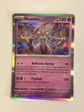 Pokemon TCG 151 Holographic Mewtwo 150/165 Ne...