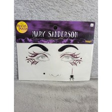 Disney Hocus Pocus Mary Sanderson Face Decals Makeup Stickers Halloween Costume