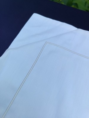 D. Porthault neues Set 100% Baumwolle Satin Bettwäsche QUEEN SIZE 5er Set