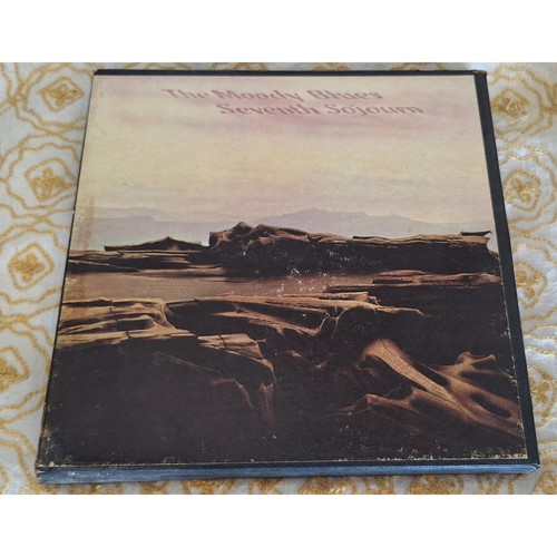 Moody Blues - Seventh Sojourn - cinta carrete a carrete - 1972 - 4 pistas - 3 3/4 IPS estéreo - Imagen 1 de 5