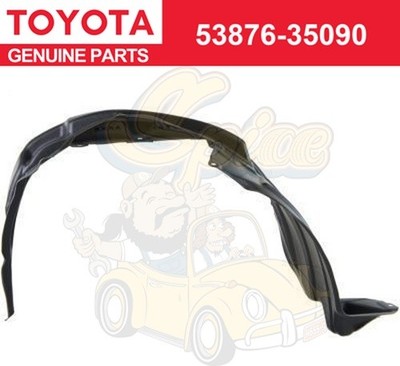 Original Toyota 53876635090 (05-09) 4Runner Kotflügel Verkleidung links 53876...