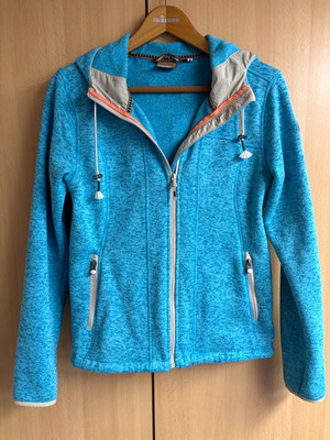 Damen Fleecejacke Icepeak, Größe 42 türkis