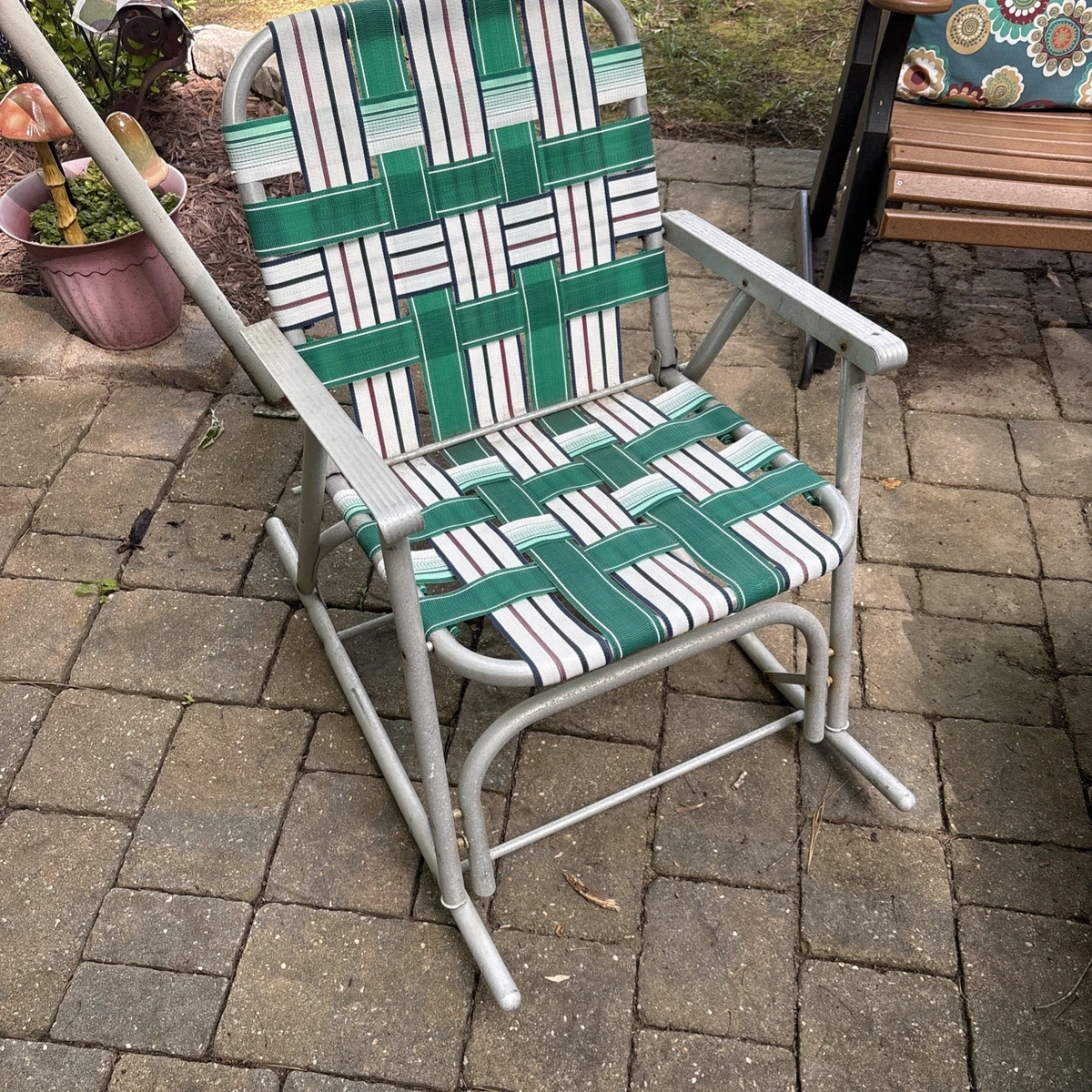Sunbeam Lawn Chair Patio Chairs for sale | eBay