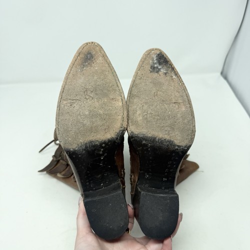 RARE Freebird STOKE Boots Womens Size 7 Boots Buckles Harness - Picture 7 of 11