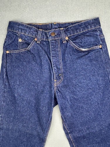 Vintage Levi’s 517 Jeans Mens 31x30 Bootcut 90s Orange Tab Medium Wash Denim USA - Picture 7 of 14