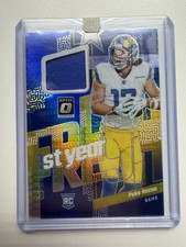 2023 Panini Donruss Optic - 1st Year Fresh Puka Nacua #FYF-PN Blue Hyper...