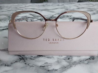 Damen Brillengestell ohne Gläser Modell TED  mit Etui BAKER,London