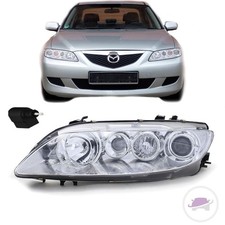 Mazda 6 GG Scheinwerfer Links Halogen H1/H1/H3 +Motor 02-05 mit Nebel Limo/Kombi