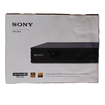 Sony UBP-X800 4K Ultra HD BluRay Player mit Fernbedienung, Anleitung Und Ovp Top