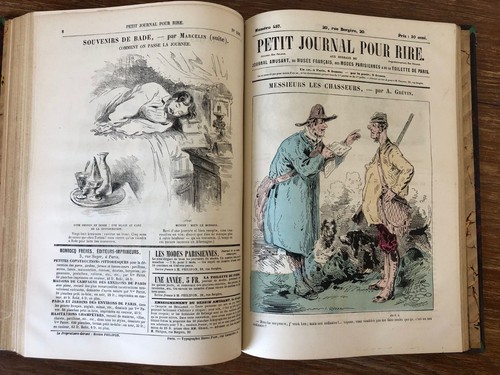 47x KLEINE ZEITUNG ZUM LACHEN (1. Serie) Nr. 418 bis 469 (1864 - 1865) siehe Anzeige - Bild 14 von 15