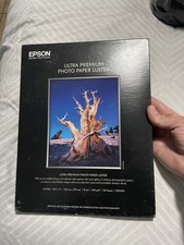 Epson Ultra Premium Photo Paper Luster INKJET Paper 8.5x11 50 Sheets S041405 NEW