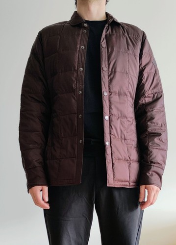 (NWT) J.Lindeberg Overshirt Down Jacket - Burgundy - S - Picture 3 of 16