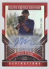 2015 Panini Elite Extra Edition Aspirations 28/100 Javier Medina #78 Auto un2