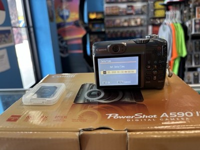 Canon PowerShot A590 IS 8.0MP Digital Camera - Gray for sale