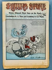 ROLLING STONE MAGAZINE UK Nov 1971 No 96 Fear and Loathing Hunter S. Thompson